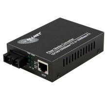 ALLNET Medienkonverter 10/100/1000BASE-T auf 1000BASE-LX Singlemode SC Anschluss 10km "ALL-MC105G-SC-SM"