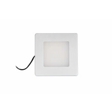 Synergy 21 Downlight Square / 4000K Weiß / 12V / 76 x 76 x 10mm Möbelleuchte mit AMP Stecker