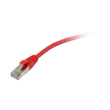 Patchkabel RJ45, CAT5e 100Mhz,  0.25m rot, S-FTP(SF/UTP), Synergy 21,