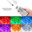 2X DC12V LED Controller+44 Keys Remote Control RGB Control Box IR Light Strip Controller for 5050 2835 RGB Light Strip 6