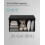 Storage Ottoman - Fabric - Ink Black - Flipping Lid and Foldable Design 4
