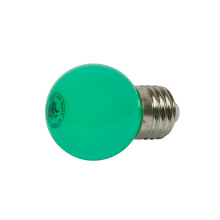 Synergy 21 LED Retrofit E27 Tropfenlampe G45 grün 1 Watt für Lichterkette