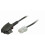 Kabel TK TAE  2m, TAE-F/RJ45, Schwarz, 1