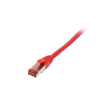 Patchkabel RJ45, CAT6 250Mhz,  0.25m rot, S-STP(S/FTP), TPE/LSZH(Superflex), Synergy 21,