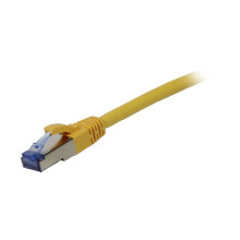 Patchkabel RJ45, CAT6A 500Mhz, 30m, gelb, S-STP(S/FTP), AWG26, LSZH, Synergy 21