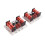 4x 150W HiFi Crossover Filter Module 3 Way Speaker Frequency Divider for DIY Home Speaker Treble Medium Bass 5