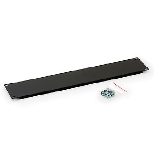 Triton Abdeckblech - TRITON - Voll - 19 U - Schwarz - Befestigungsmaterial enthalten