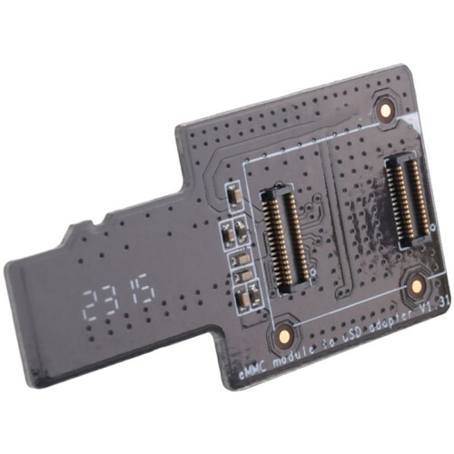 3X EMMC to USD Board EMMC to USB (MicroSD) Adapter Board MicroSD EMMC Modules for ROCK PI 4A/4B 2