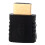 2X  Adapter 90 Degree Right Angle L - Type (Bottom)Black 3
