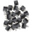6 Pin DPDT Latching Tact Tactile Push Button Pushbutton  40 Pcs 8