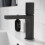 NES Home Basin Mono Mixer Matte Black and Slotted Basin Waste 3