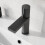 NES Home Basin Mono Mixer Matte Black and Slotted Basin Waste 4