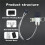 Heating Assembly Kit for A1 /A1 Hot End Heating Component with Heater Cartridge and Thermistor Temperature Sensor 5
