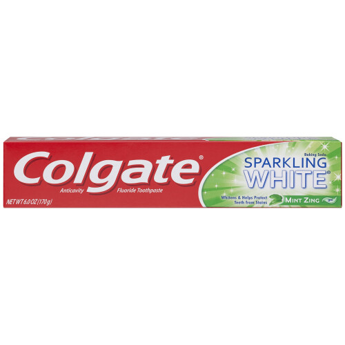 Colgate Colgate Sparkling White Whitening Toothpaste, Mint - 6 Ounce