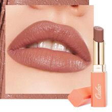 Oulac Pintalabios Crema para Mujeres, Nude Hidratante de Larga Duración, Color de Labios Cubriente