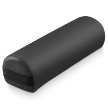 Saloniture 3/4 Jumbo Rundmassage-Tisch Bolsterkissen - 26 x 9 x 6-1/4 Zoll - Schwarz