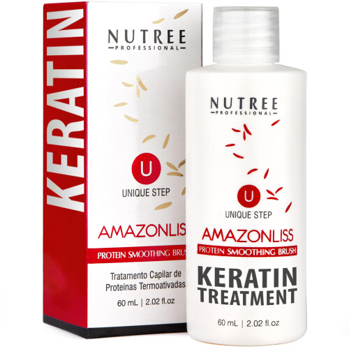 Amazonliss Brasilian Keratin Haarbehandlung Ein-Schritt-Protein Haarbehandlung Formaldehydfrei