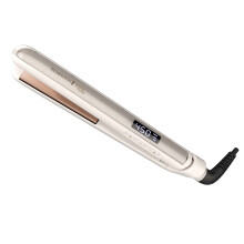 Remington Shine Therapy 1 inch Hair Straightener Iron, Flat Iron for Hair Infused with Argan Oil & Keratin, Professional Ceramic Flat Iron for Less Fr