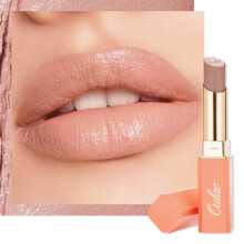 Oulac Labios Nude para Mujeres, Pintalabios Mate Melocotón, Color Completo, Acabado Satinado