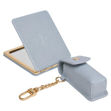 (Duck Egg) Alice Wheeler Bee Giftset - 2 piece set - Compact Mirror & Lipstick Holder