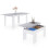 Pack mesa de comedor 140 y mesa de centro Vita 4