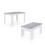 Pack mesa de comedor 140 y mesa de centro Vita 8