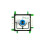 ALLNET Brick?R?knowledge Messadapter 4mm Inline Blau 1