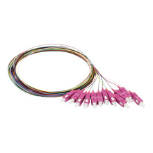 LWL-Pigtail-SC 50/125u, 2mtr. OM4, 12-Pack, farbig, Synergy 21,