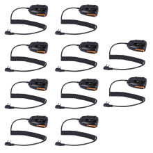 10X Speaker Microphone Microphone for UV-5R UV5R UV-5RE UV-B6 BF-BF-UVB2 Two-Way
