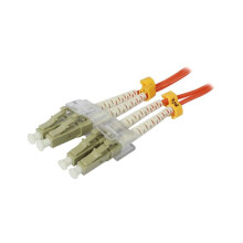 LWL-2-Faser-Patchk. 7.5mtr.LC-LC, 50/125um,OM2, AD=2mm, Synergy 21