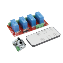 ALLNET 4duino 4 Kanal Infrarot Doppel-Relay Modul