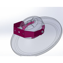 Synergy 21 LED Spot Pendelleuchte UFO zub. Wandhalterung für UFO size M Bügel kurz