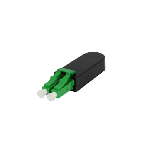 LWL-FTTH, zbh. Loopback Stecker duplex LC(APC),  9u, Singlemode, Synergy 21
