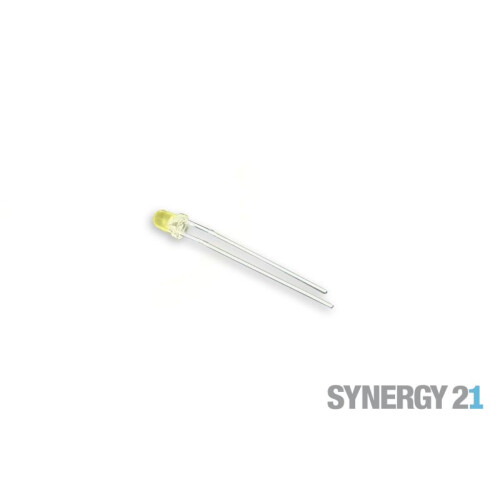 Synergy 21 LED 3mm, 2mA, gelb