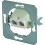 TEM Serie  Ekonomik SOCKET CAT5e KS DOUBLE2x RJ45 1