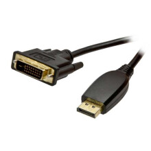 Kabel Video DisplayPort 1.1 => DVI-D 24+1, ST/ST, 1.5m, Full HD 1920*1080@60hz, Synergy21,