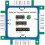 ALLNET Brick?R?knowledge Externer Sensor Adapter dreifach 1