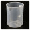 5X 1000ml Transparent Graduated Beaker with Handle 4