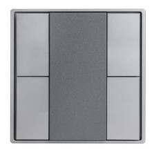 Synergy 21 LED Serie EOS 08 KNX Wandtaster Glas-B 4-fach