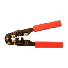 TP-Crimpzange CAT5/6 für standard Twisted Pair S-UTP Stecker, RJ-45, Synergy21,