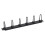 Triton Triton 19"zbh. Kabelführungsplatte mit 6 Bügeln, 1HE, Schwar 1
