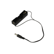 ALLNET Battery 1er Pack für 18650 Li-ion Akku mit Hohlstecker 5,1x2,1mm