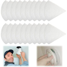 Verpakking van 20 Kegelfilters DN 125, G4 Filterventilatiesysteem, Filtermatten van 180 mm Lengte voor Ventilatiesystemen