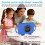 Tablet Infantil com Plugue Europeu, Tela IPS de 7 Polegadas, (3+5GB) de RAM + 32GB de ROM, Capa com Alças, Controle Parental A 7