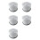5pcs Large Capacity CD/DVD Storage Container Clear Plastic DVD Holder Compact Disk Organizer Space-Saving Design 2