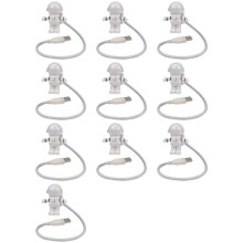 10X LED USB Night Light Astronaut Shape Portable Lighting Adjustable Foldable for Computer PC Laptop Spaceman Lamp