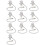 10X LED USB Night Light Astronaut Shape Portable Lighting Adjustable Foldable for Computer PC Laptop Spaceman Lamp 1