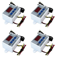 4X XH-W3002 Mikrocomputer Digitalthermostat 12V 120W mit Sonden Wärme Kühltemperatur Thermostat Steuerschalter