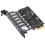 4X USB 3.0 PCI-E Expansion Card Adapter 7  Hub Adapter External Controller PCI-E Extender PCI Express Card 2