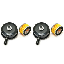 2X Silenziatore per Compressore D'Aria, Silenziatore, Filtro 'Aria di Aspirazione da 20 mm, Accessori per Pompe 'Aria per Compressori A